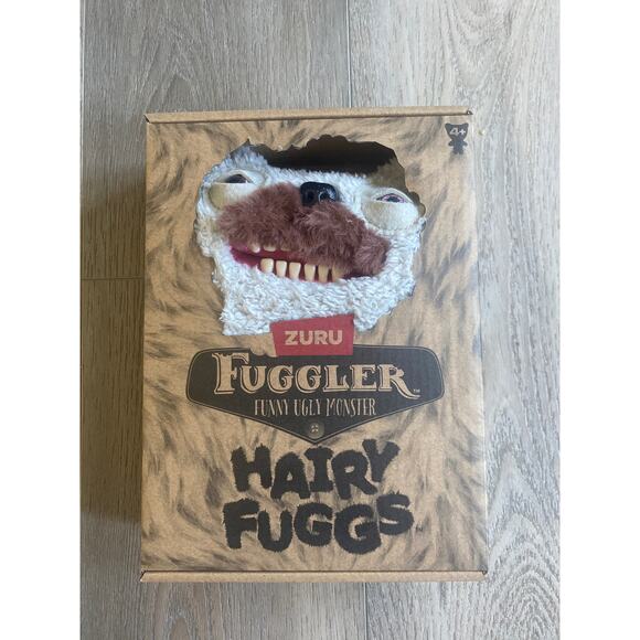 ZURU Fuggler Funny Ugly Monster Old Tooth Mustache Hairy Fuggler 9” - Picture 1 of 3